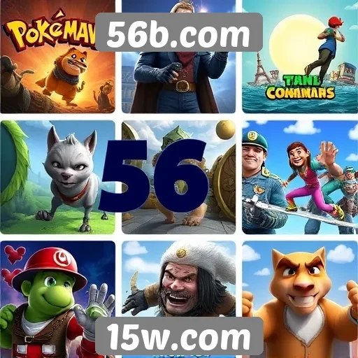 Jogos populares disponíveis em 56b.com atraem novos jogadores